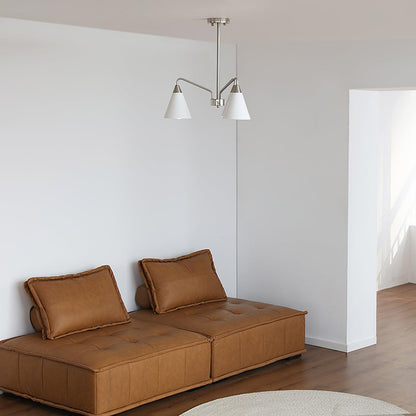 Cone Chandelier with Adjustable Brightness
