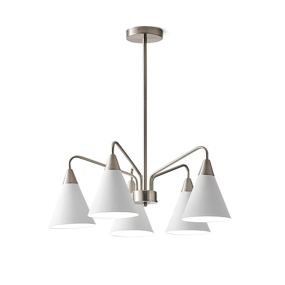 Cone Chandelier with Adjustable Brightness