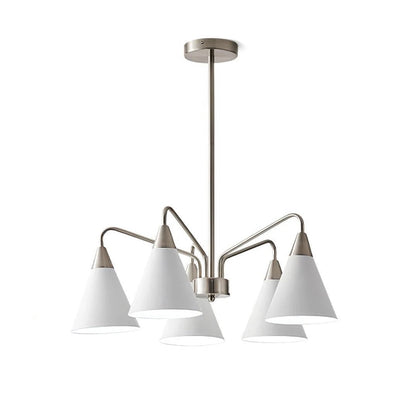 Cone Chandelier with Adjustable Brightness