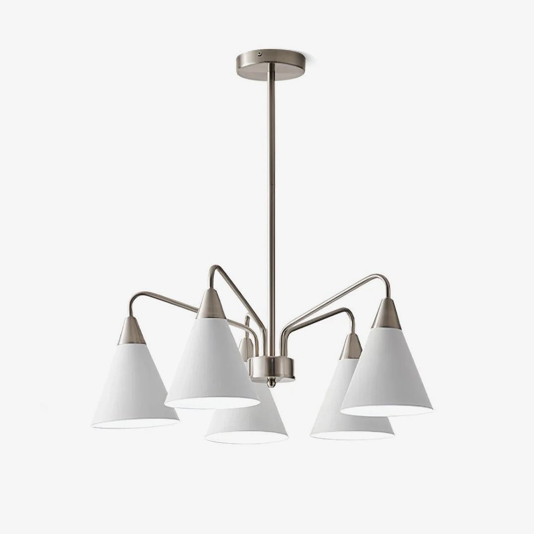 Cone Chandelier with Adjustable Brightness — detail view