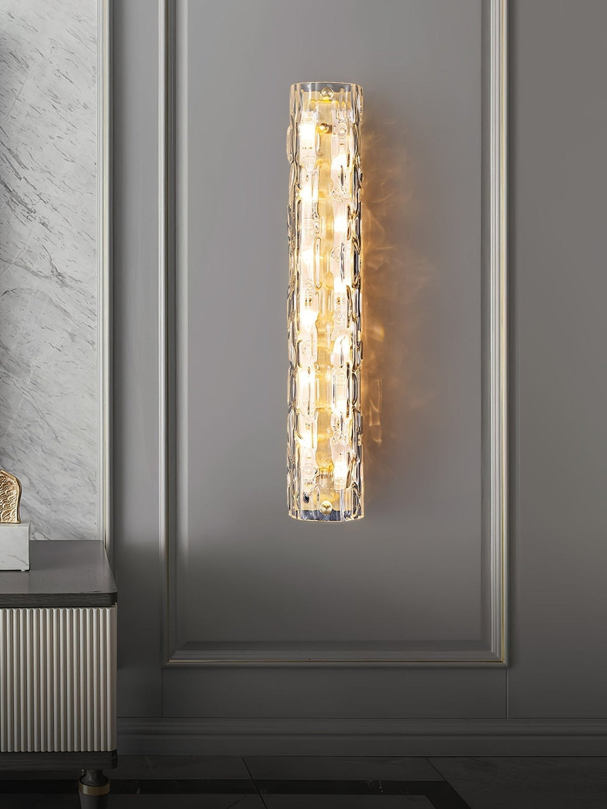 Fine Art Wall Sconce with Adjustable Brightness