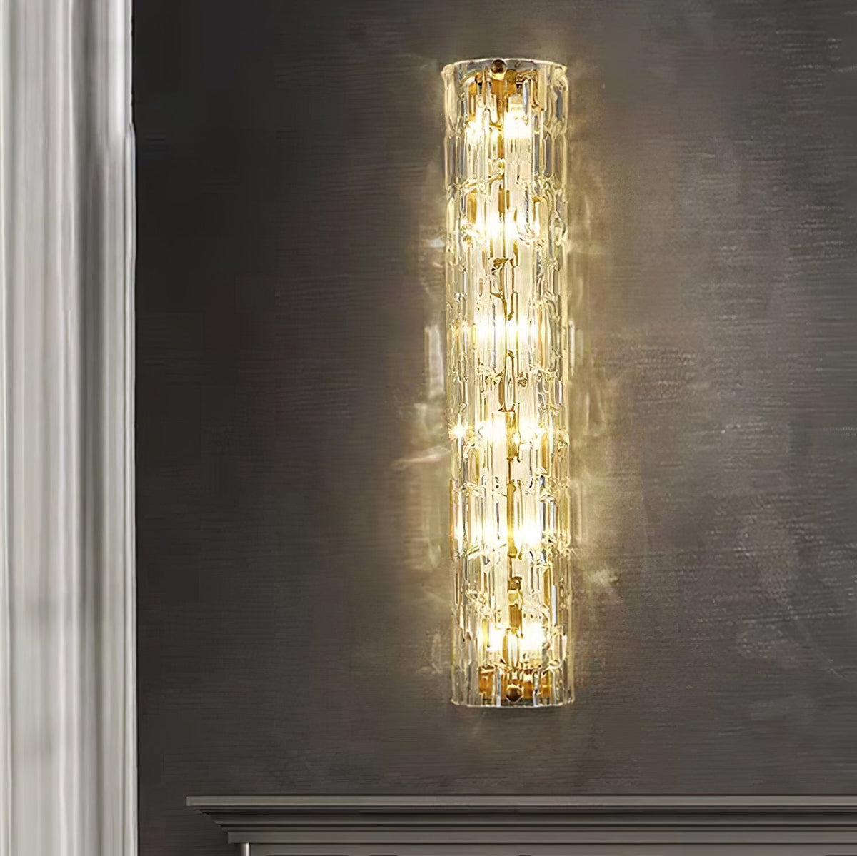 Fine Art Wall Sconce with Adjustable Brightness