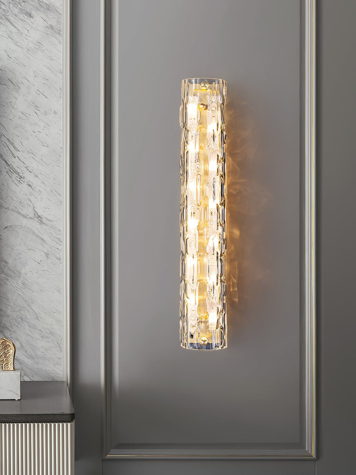 Fine Art Wall Sconce with Adjustable Brightness
