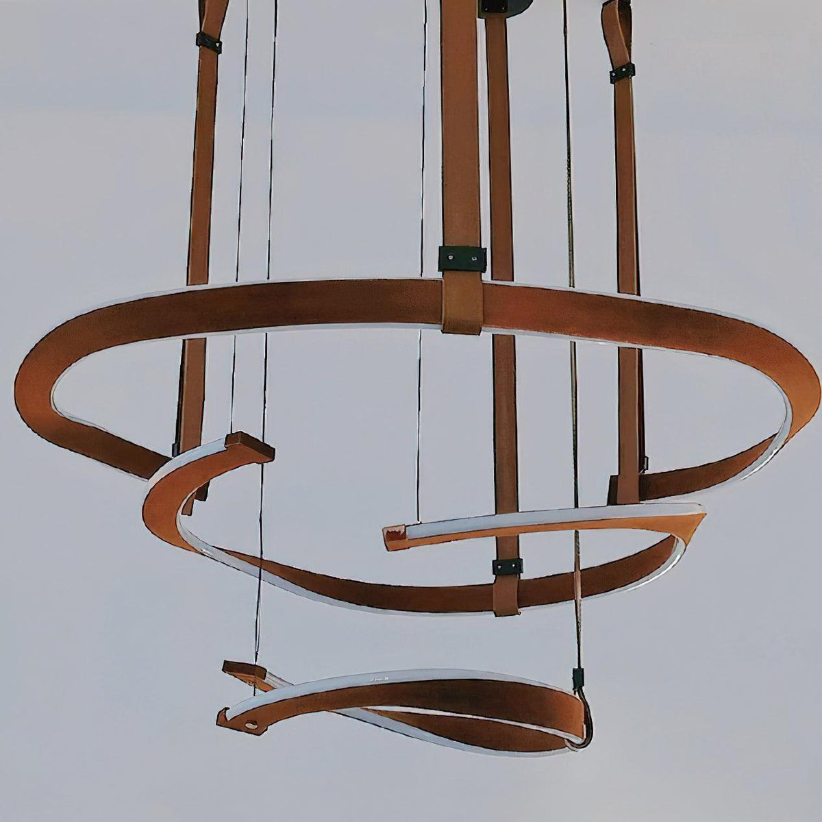 Modern Chandelier, Energy-Efficient LED