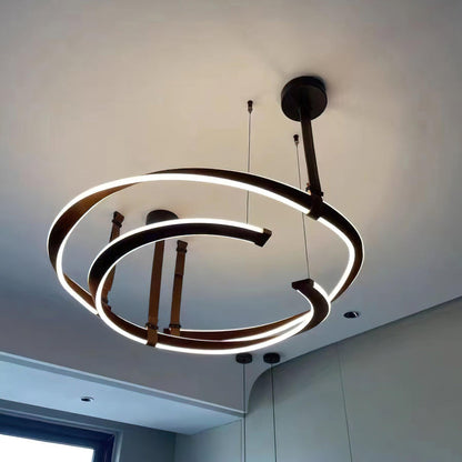 Modern Chandelier, Energy-Efficient LED