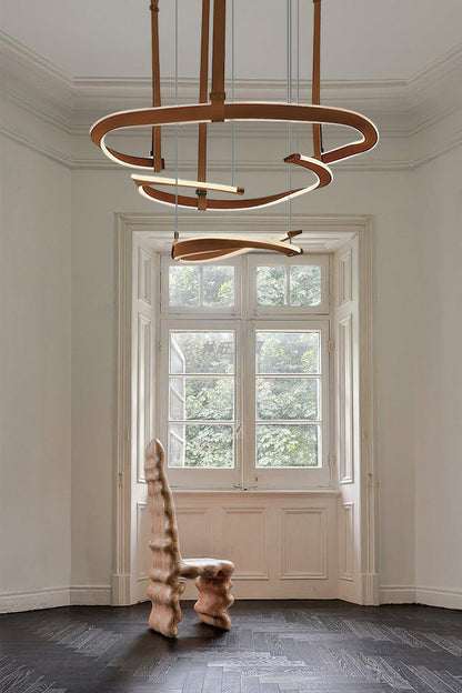 Modern Chandelier, Energy-Efficient LED