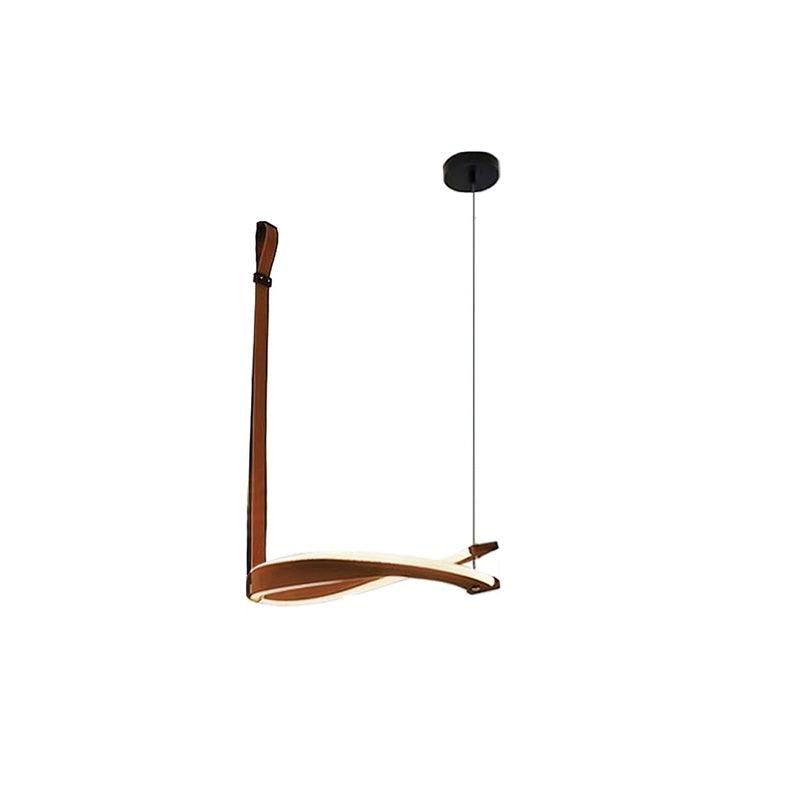 Modern Chandelier, Energy-Efficient LED — front view