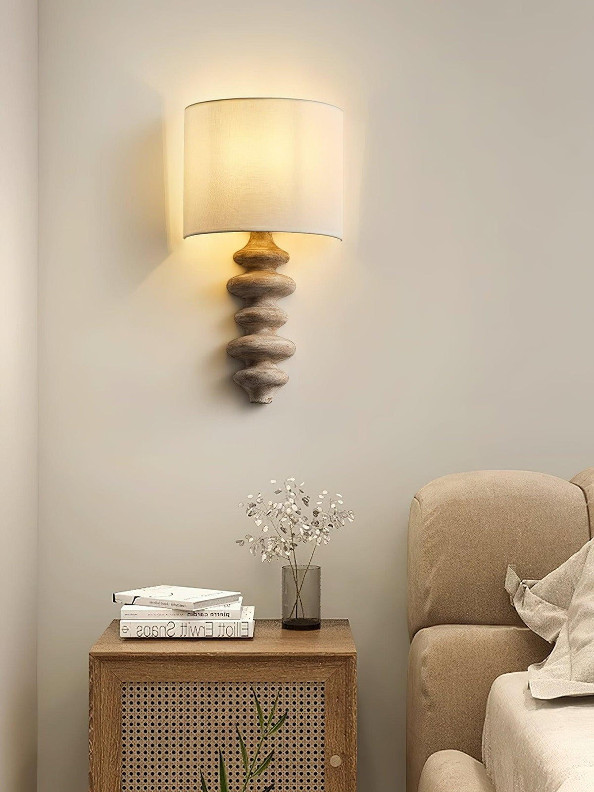 Fishbone Wall Sconce, Adjustable Light Direction