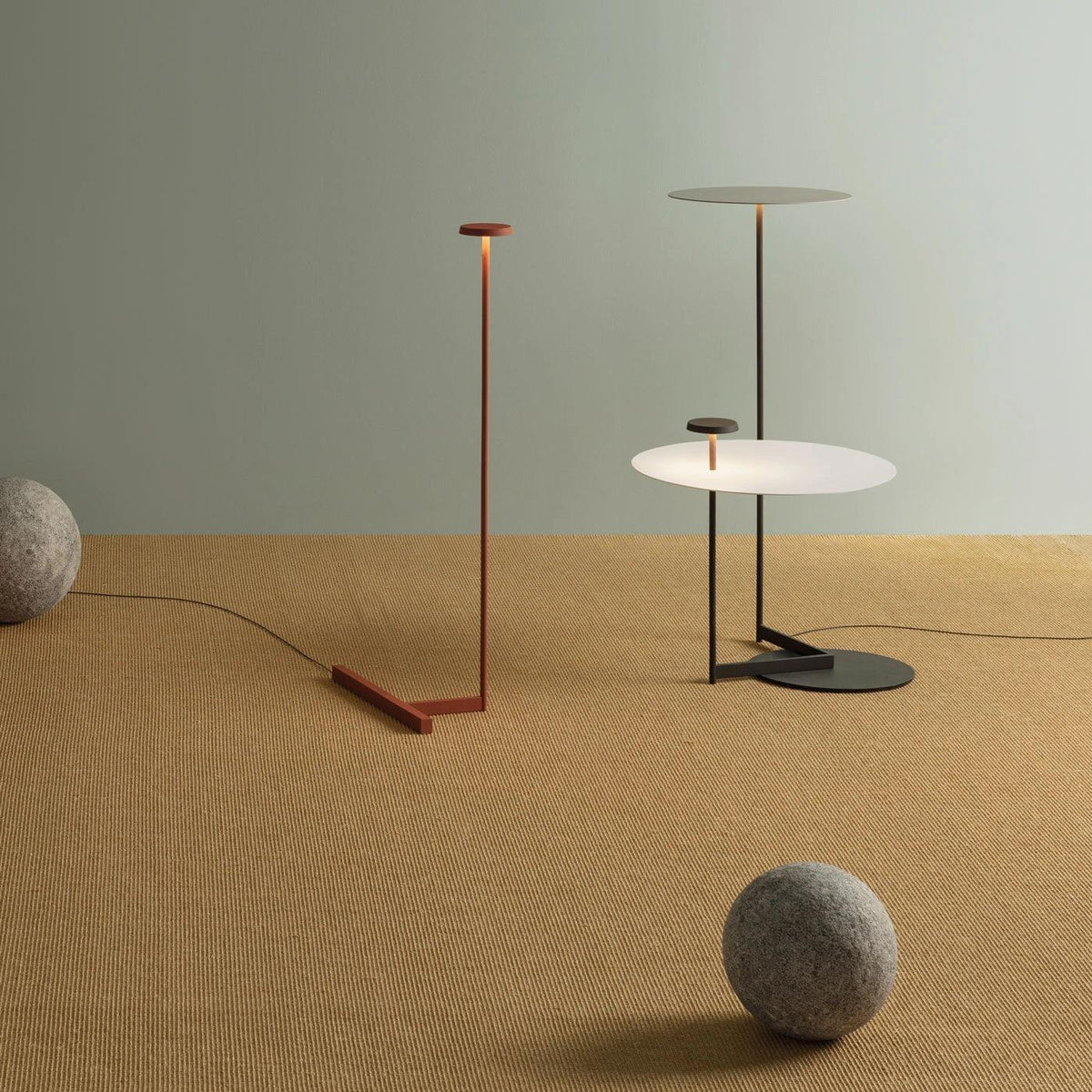 Flat Floor Lamp Position 14