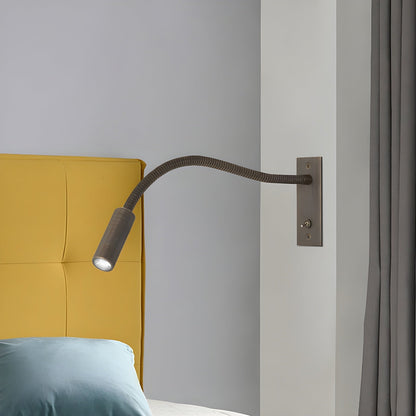 Flexible Gooseneck Wall Lamp with USB Charging — lifestyle view