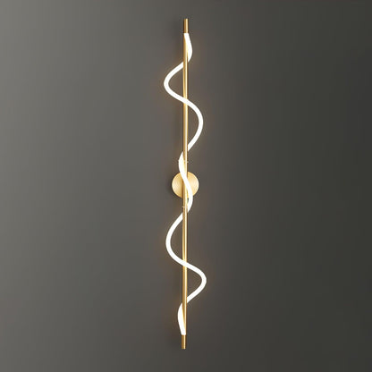 Flexible Linear Wall Lamp with Dimmable LED — lifestyle view