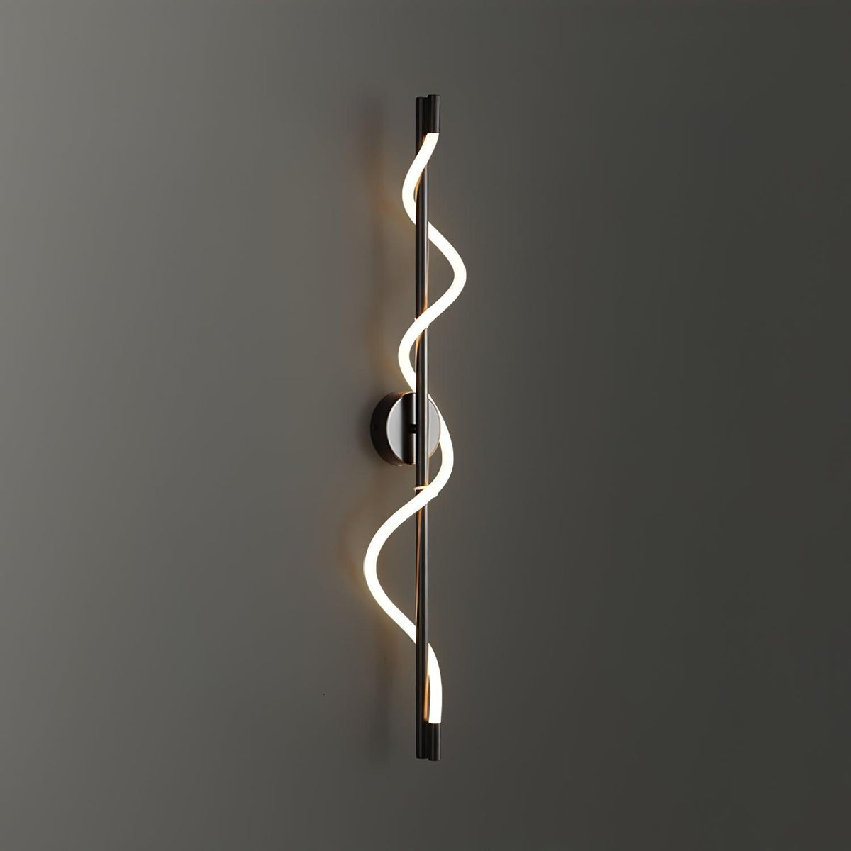 Flexible Linear Wall Lamp with Dimmable LED — alternate angle