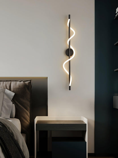Flexible Linear Wall Lamp with Dimmable LED