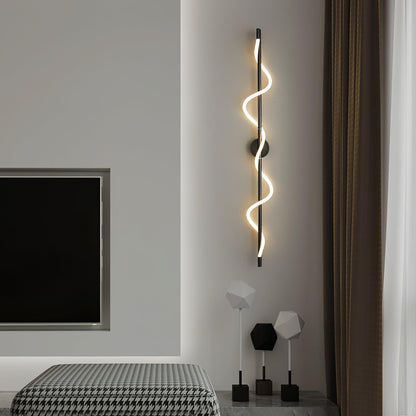 Flexible Linear Wall Lamp with Dimmable LED