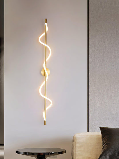 Flexible Linear Wall Lamp with Dimmable LED