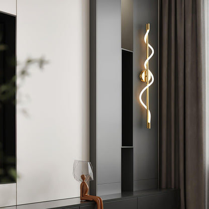 Flexible Linear Wall Lamp with Dimmable LED