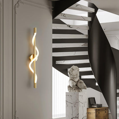 Flexible Linear Wall Lamp with Dimmable LED