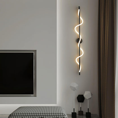 Flexible Linear Wall Lamp with Dimmable LED