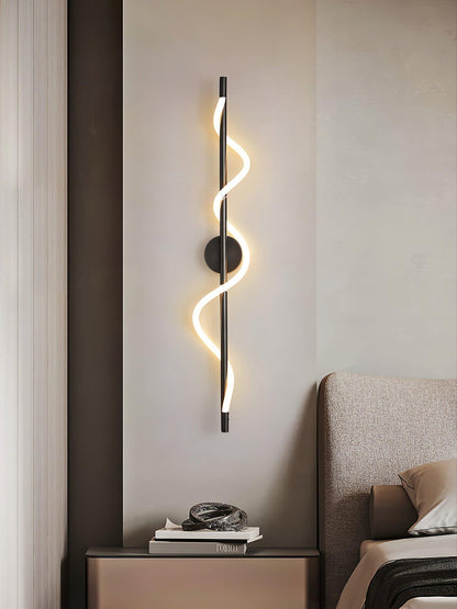 Flexible Linear Wall Lamp with Dimmable LED