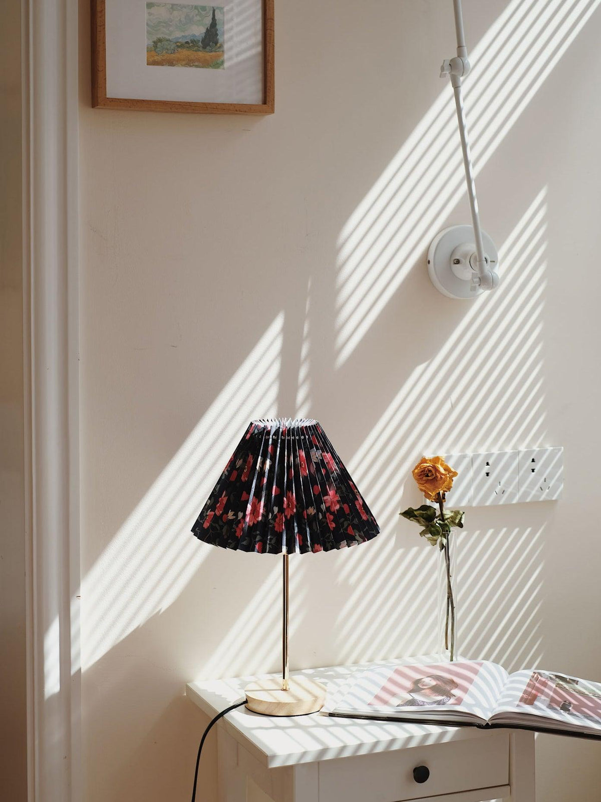 Modern Table Lamp with Adjustable Brightness