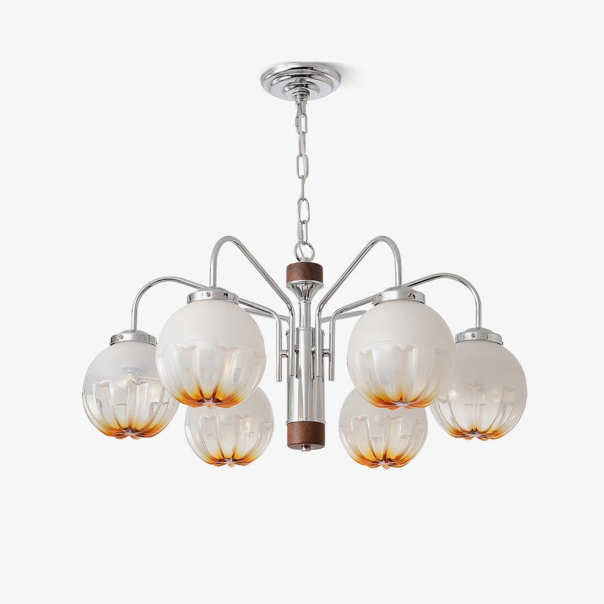 Flower Bud Chandelier with Dimmable LED — alternate angle
