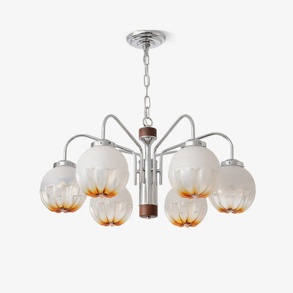 Flower Bud Chandelier with Dimmable LED — alternate angle