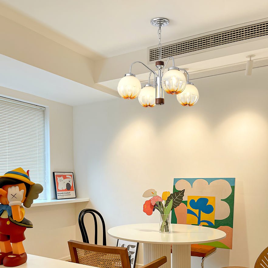 Flower Bud Chandelier with Dimmable LED