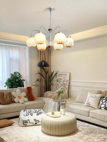 Flower Bud Chandelier with Dimmable LED