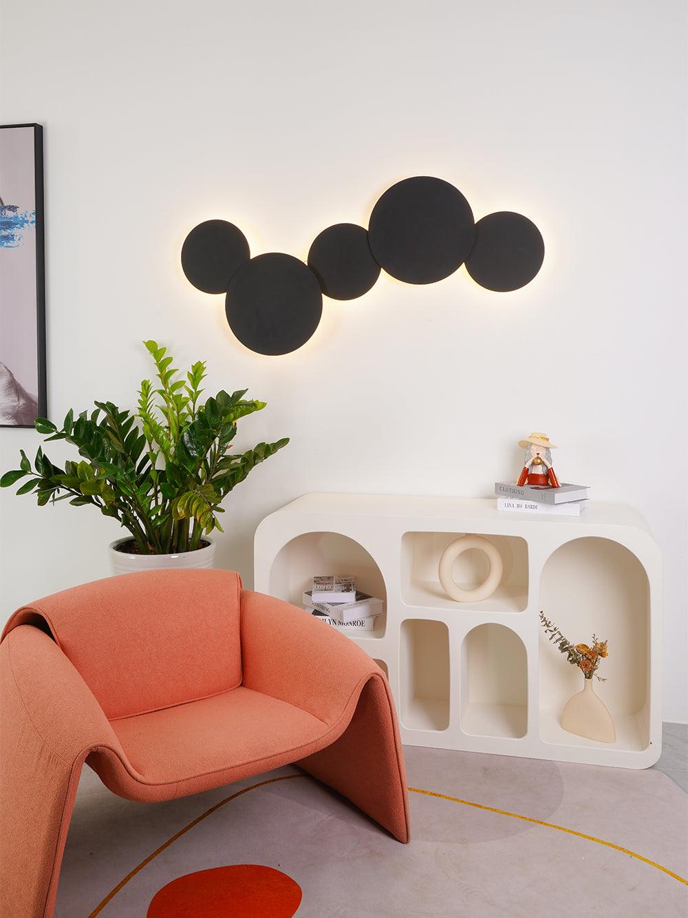 Geometric Disc Wall Lamp Position 67