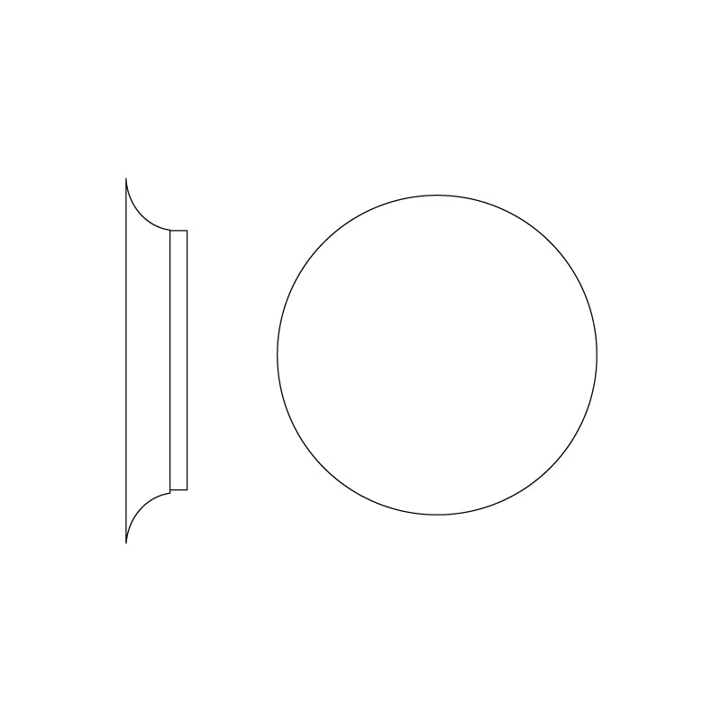 Geometric Disc Wall Lamp Position 95