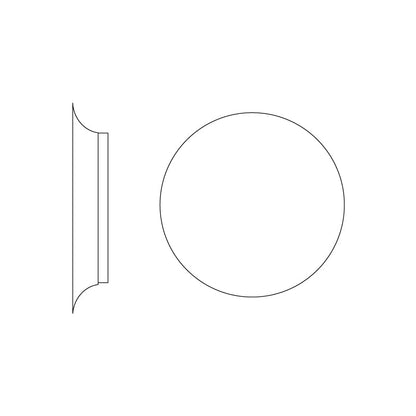 Geometric Disc Wall Lamp Position 95