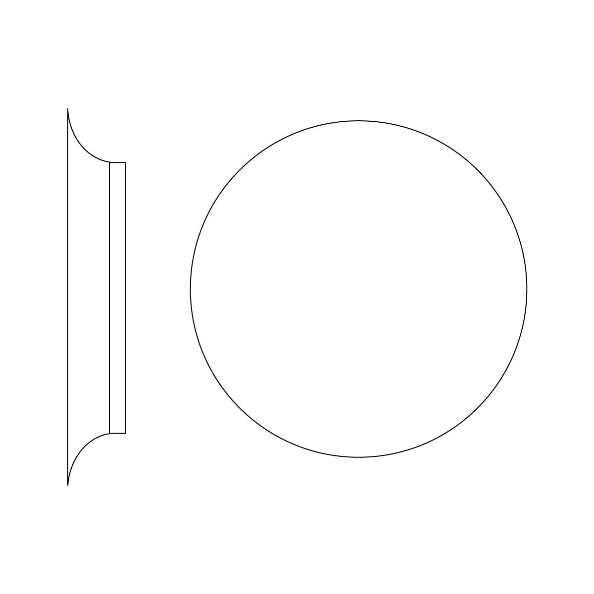Geometric Disc Wall Lamp Position 96