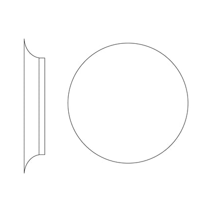 Geometric Disc Wall Lamp Position 96