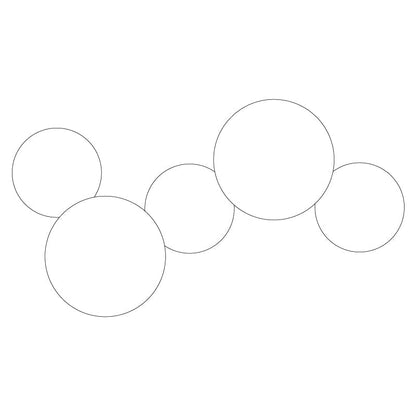 Geometric Disc Wall Lamp Position 101