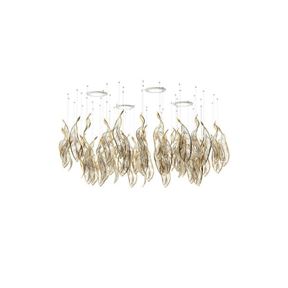 Fluttering Leaves Chandelier with Adjustable Brightness
