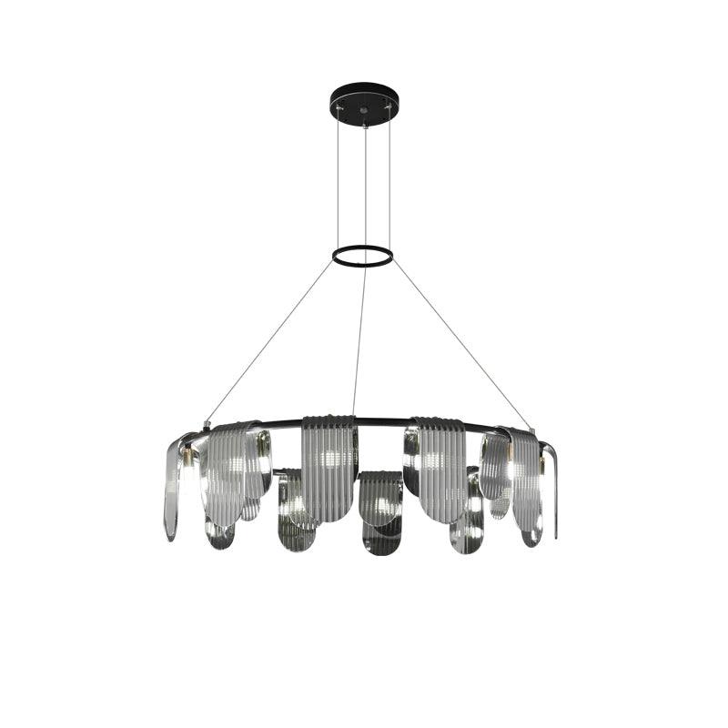 Brass Chandelier with Adjustable Height — lifestyle view