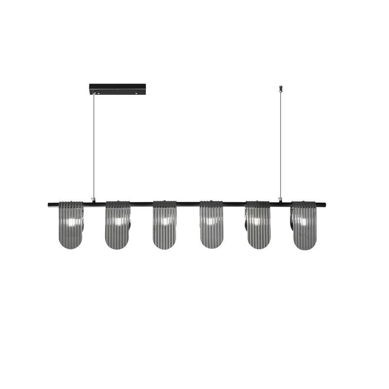 Brass Chandelier with Adjustable Height