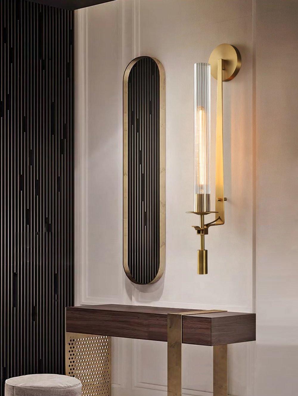 French Classic Wall Lamp with Adjustable Brightness