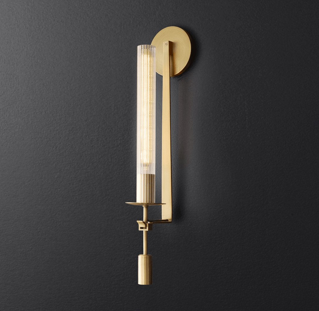 French Classic Wall Lamp with Adjustable Brightness