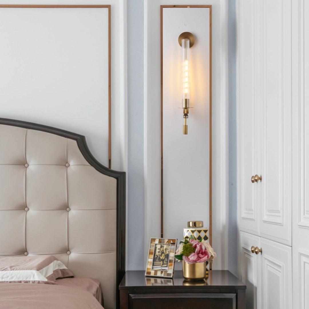 French Classic Wall Lamp with Adjustable Brightness