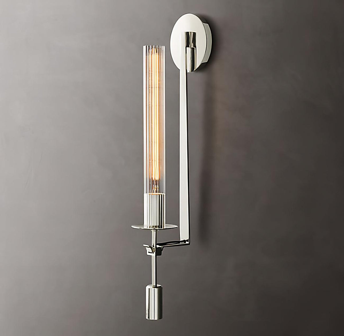 French Classic Wall Lamp with Adjustable Brightness — detail view