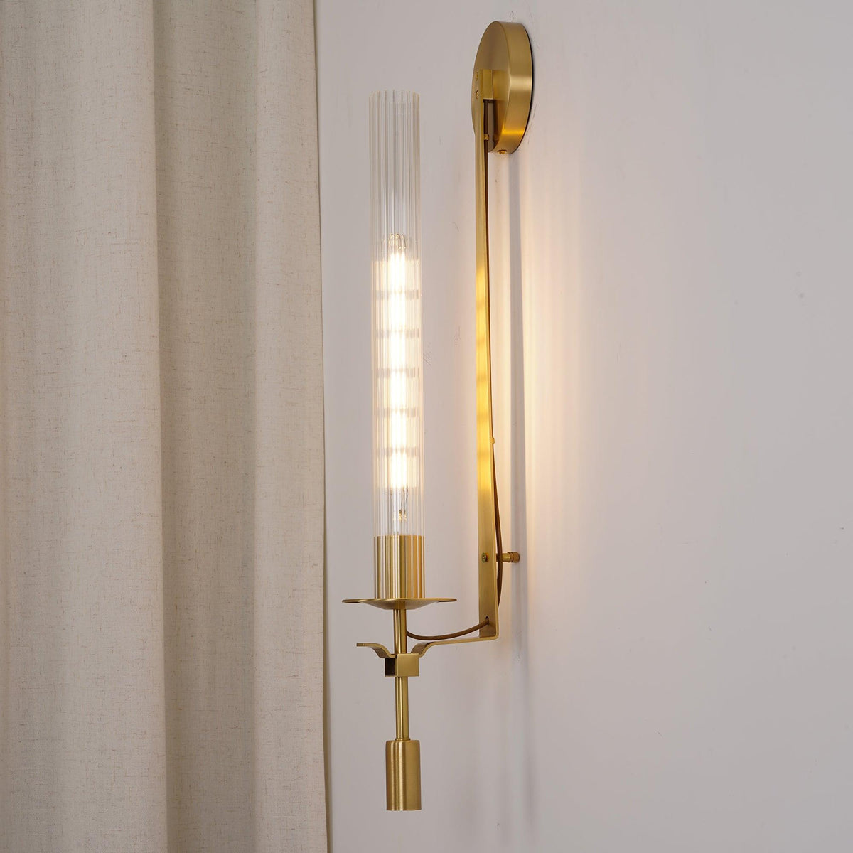 French Classic Wall Lamp with Adjustable Brightness