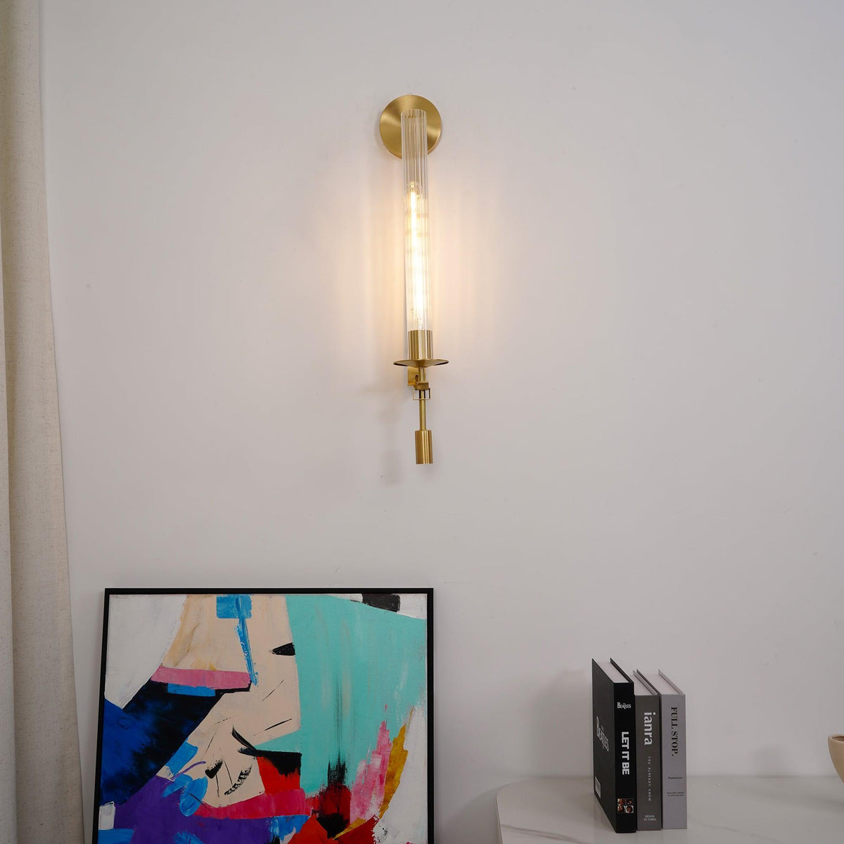 French Classic Wall Lamp with Adjustable Brightness
