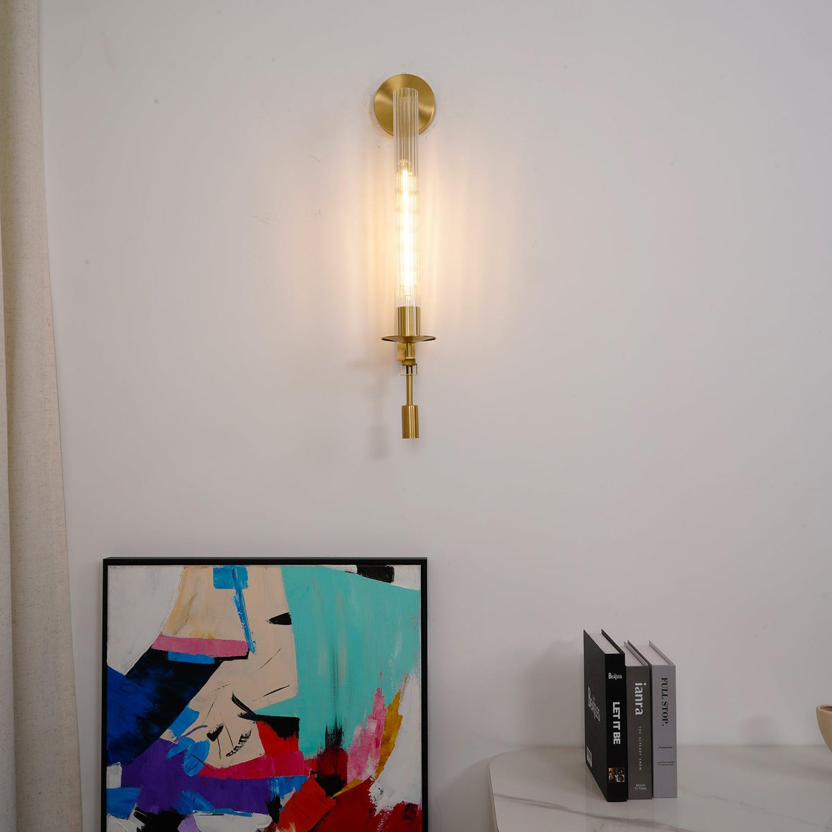 French Classic Wall Lamp with Adjustable Brightness