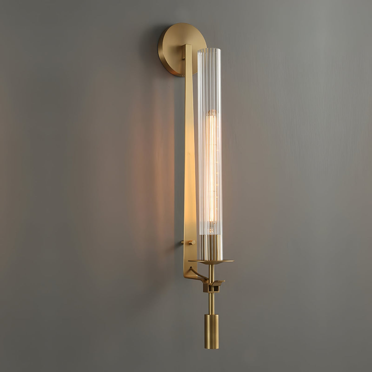 French Classic Wall Lamp with Adjustable Brightness
