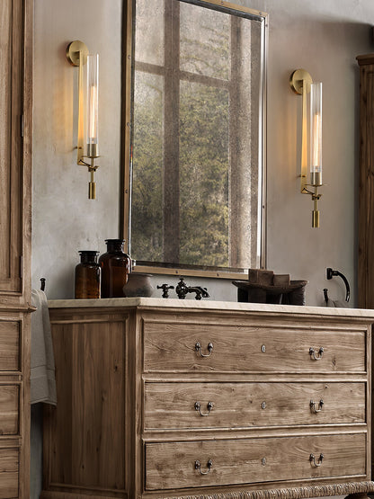 French Classic Wall Lamp with Adjustable Brightness