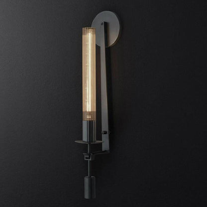 French Classic Wall Lamp with Adjustable Brightness — side view