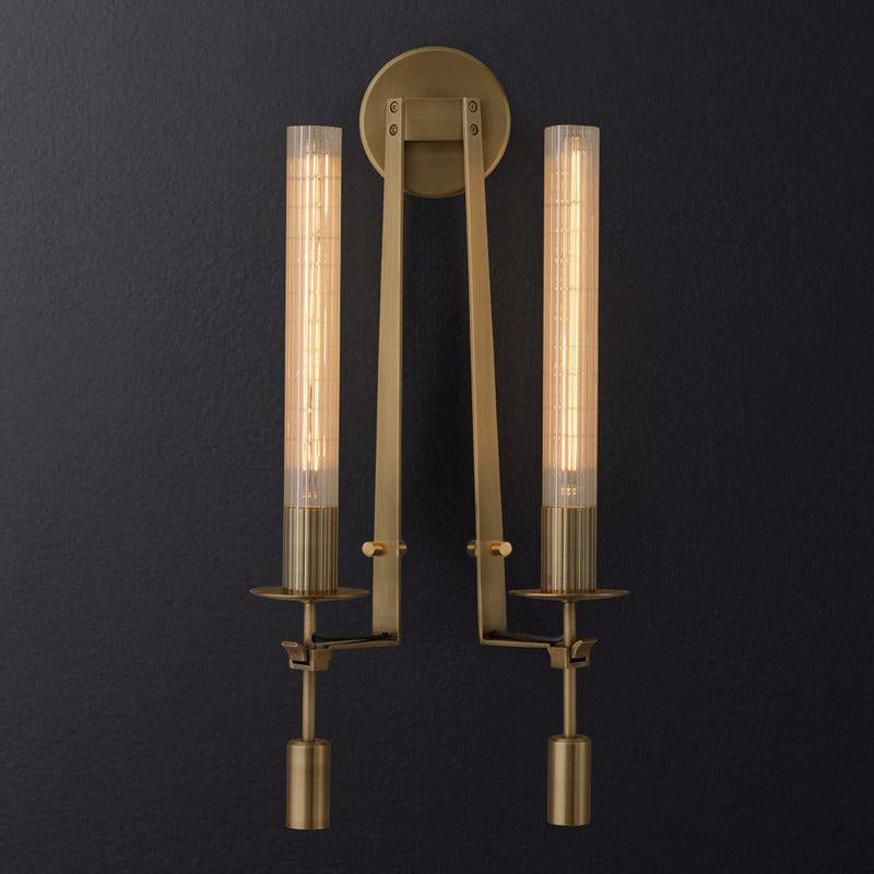 French Classic Wall Lamp with Adjustable Brightness — alternate angle