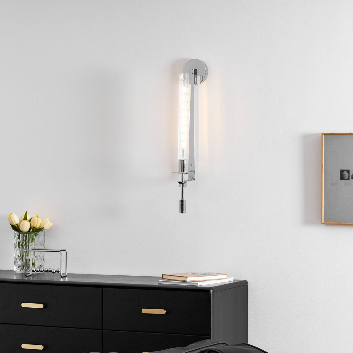 French Classic Wall Lamp with Adjustable Brightness