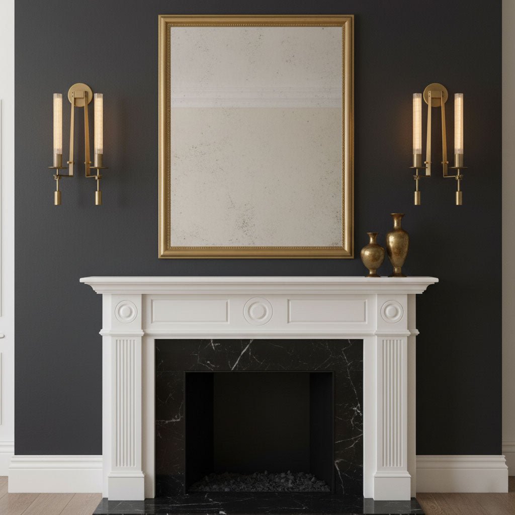 French Classic Wall Lamp with Adjustable Brightness